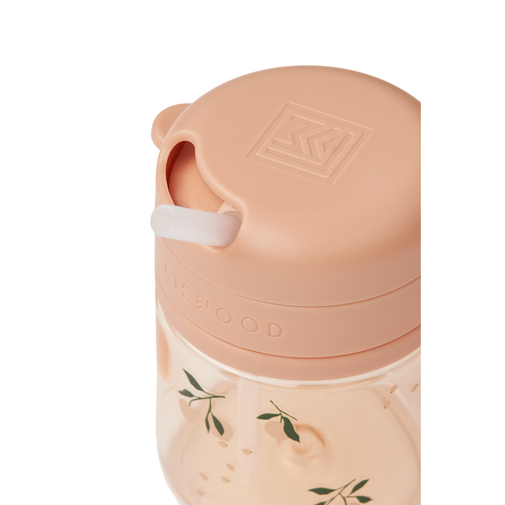 Liewood - Pavia Tritan Straw Cup - Peach / Sea Shell - Mabel & Fox