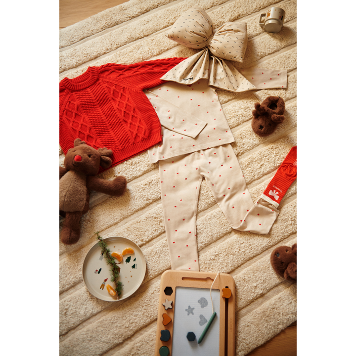 Liewood - Aviaja Reindeer Slippers - Pecan - Mabel & Fox