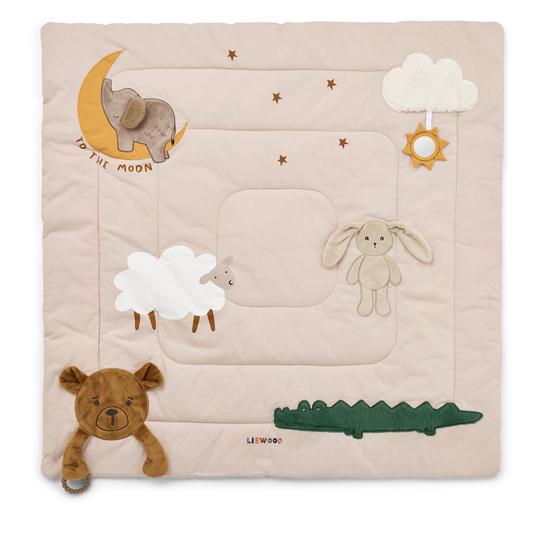 Liewood - Bernet Classic Activity Blanket - Sandy Multi Mix