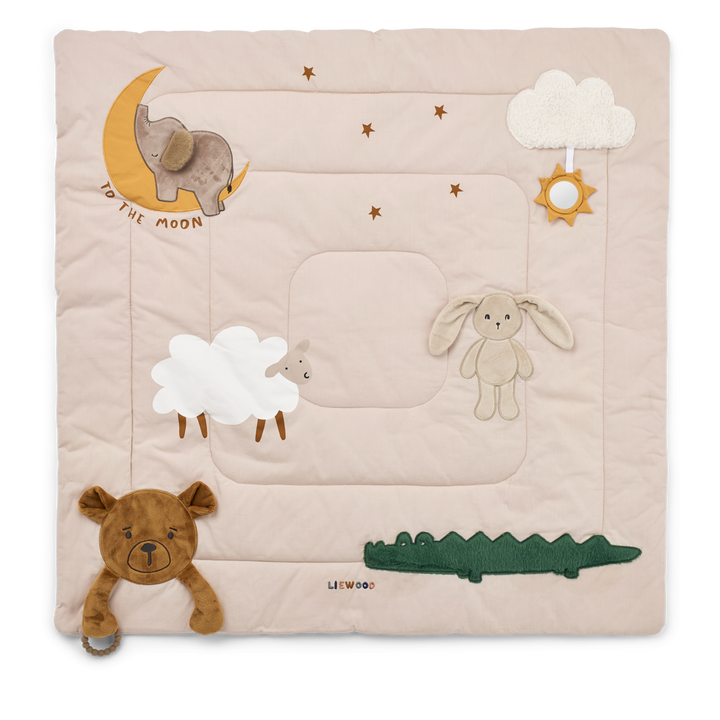 Liewood - Bernet Classic Activity Blanket - Sandy Multi Mix