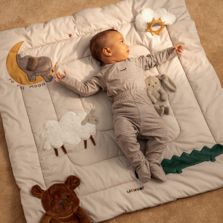 Liewood - Bernet Classic Activity Blanket - Sandy Multi Mix