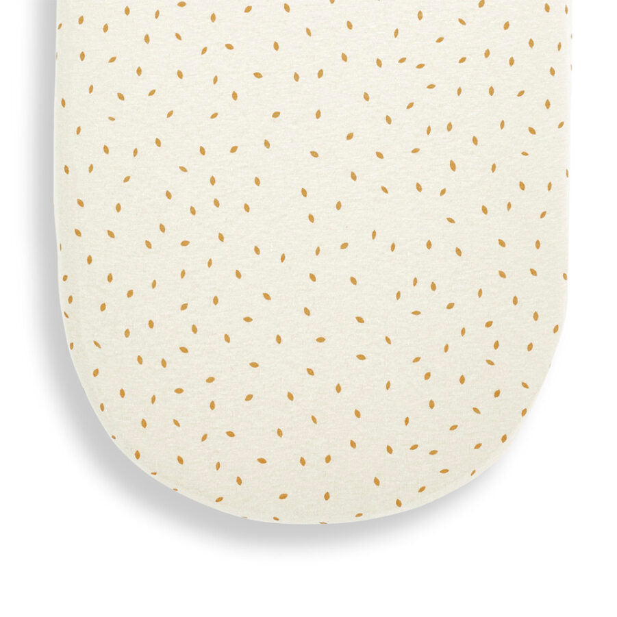 The Little Green Sheep - Moses / Pram Linen Sheets - Linen Rice - Mabel & Fox