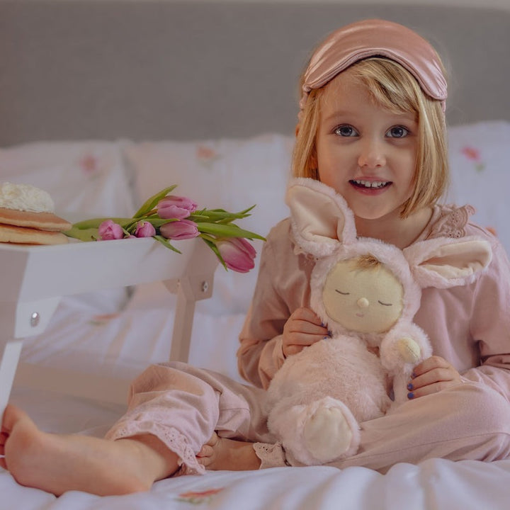 Olli Ella - Lullaby Cozy Dinkum - Bunny Moppet - Pink
