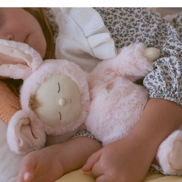 Olli Ella - Lullaby Cozy Dinkum - Bunny Moppet - Pink