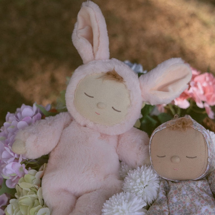 Olli Ella - Lullaby Cozy Dinkum - Bunny Moppet - Pink