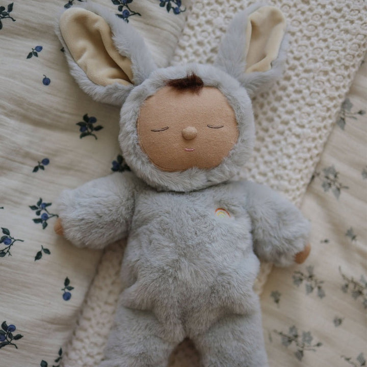 Olli Ella - Lullaby Cozy Dinkum - Bunny Moppet - Grey