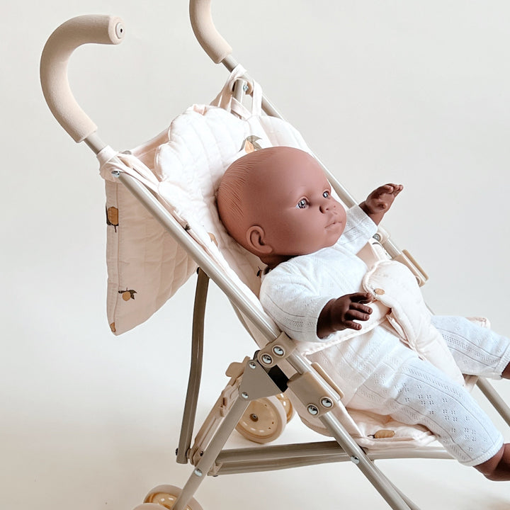 Konges Slojd - Doll Stroller - Lemon - Mabel & Fox