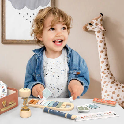 Speedy Monkey - Musical Set 5 Instruments - Mabel & Fox