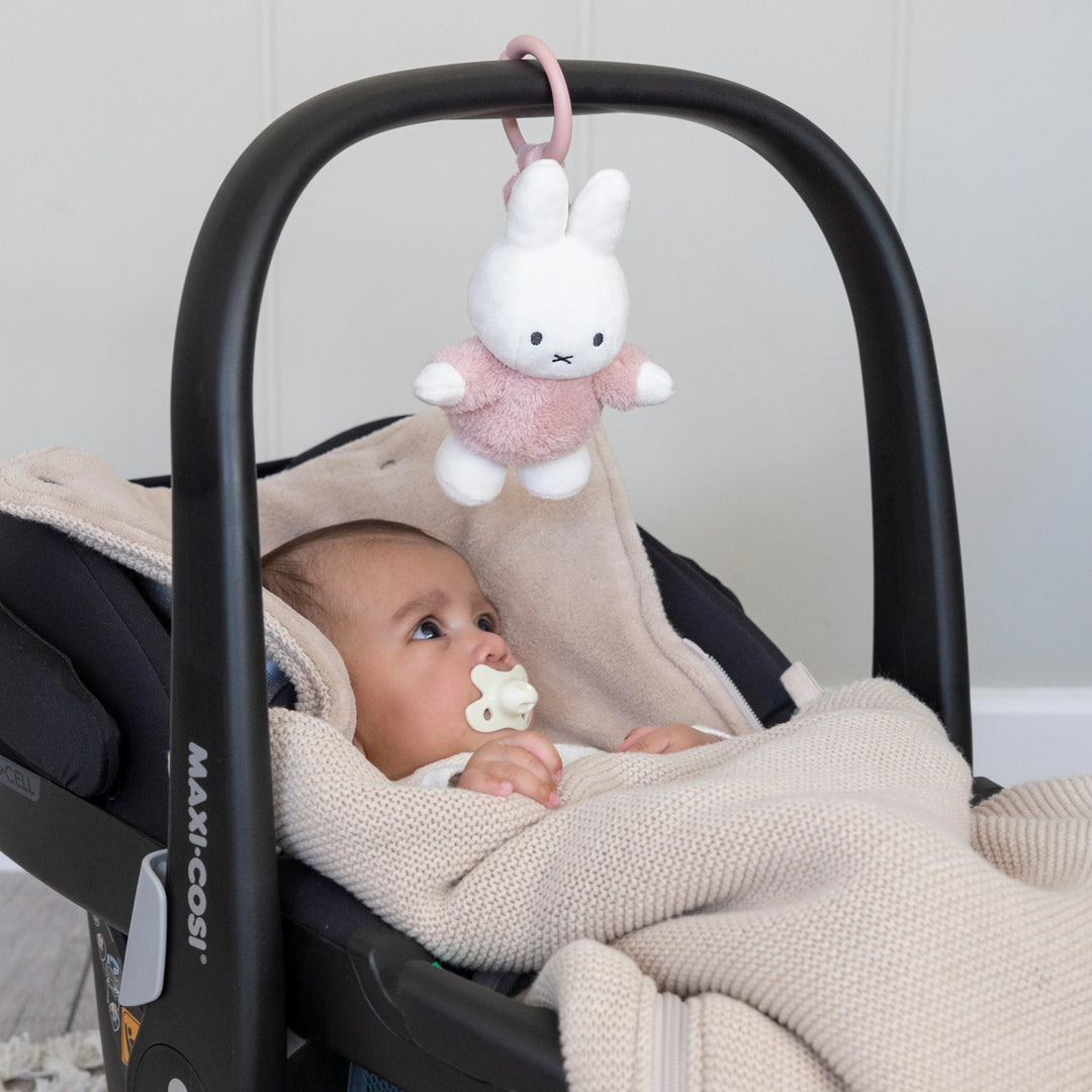Miffy - Hanging Toy - Fluffy Pink - Mabel & Fox