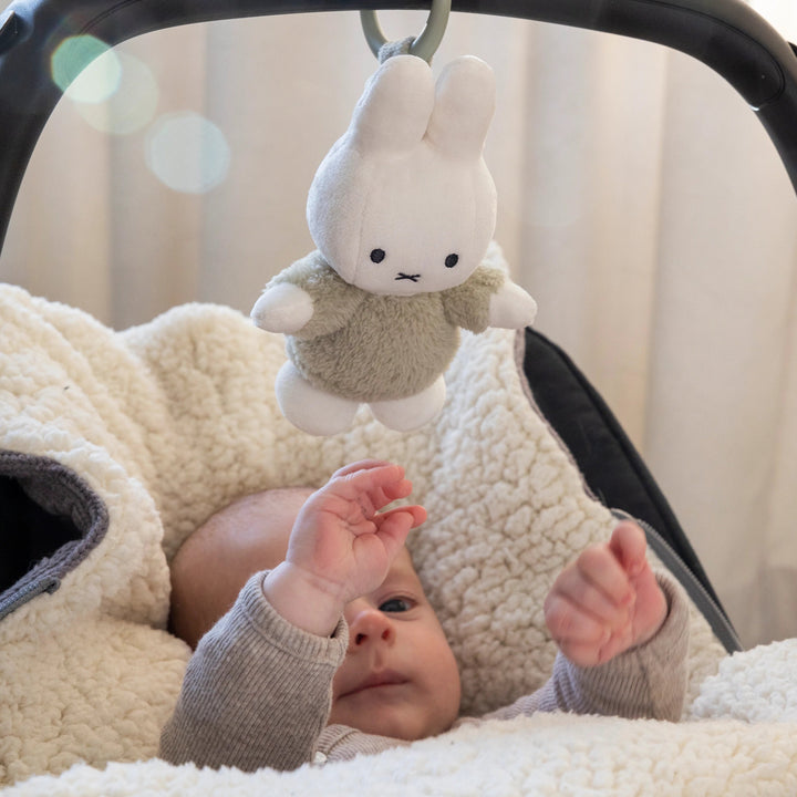 Miffy - Hanging Toy - Fluffy Green - Mabel & Fox