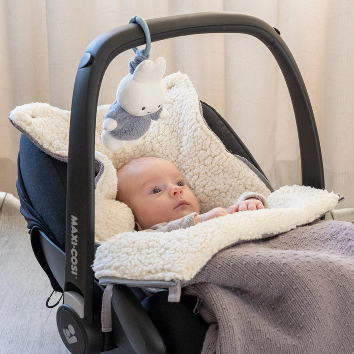 Miffy - Hanging Toy - Fluffy Blue - Mabel & Fox