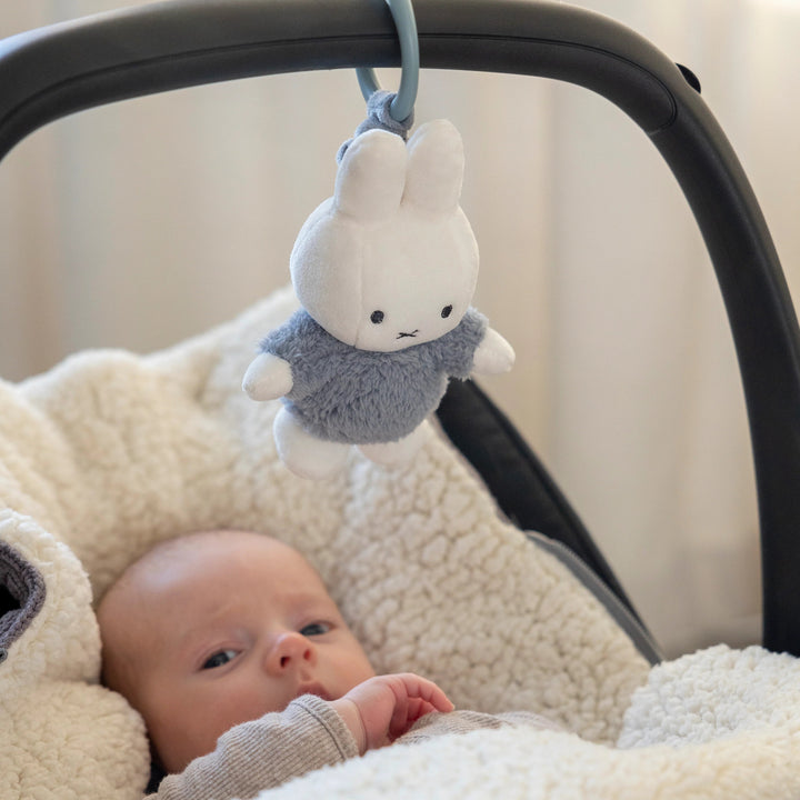 Miffy - Hanging Toy - Fluffy Blue - Mabel & Fox