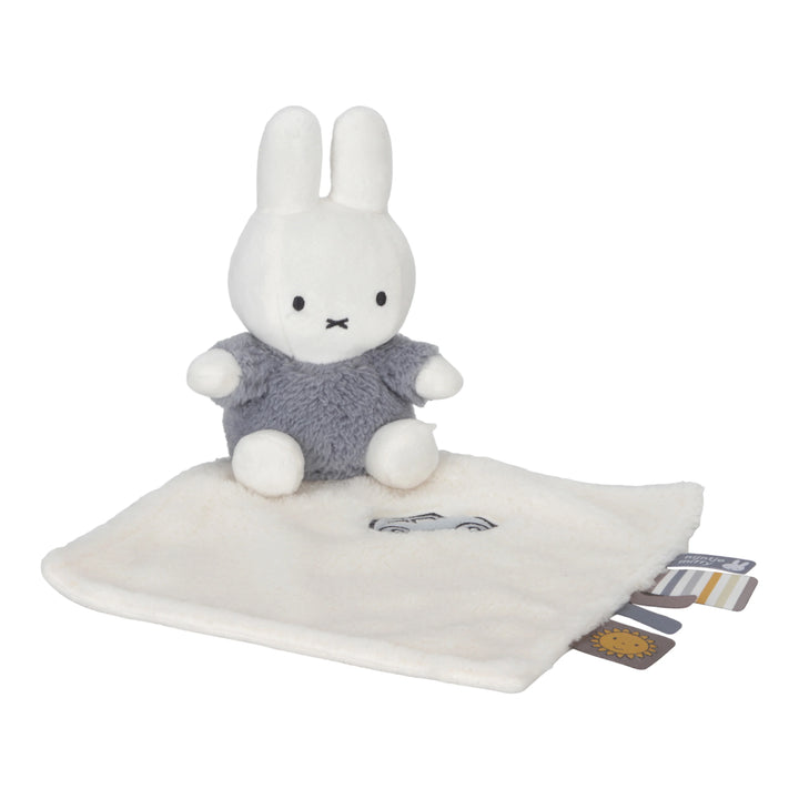 Miffy - Cuddle Cloth - Fluffy Blue - Mabel & Fox
