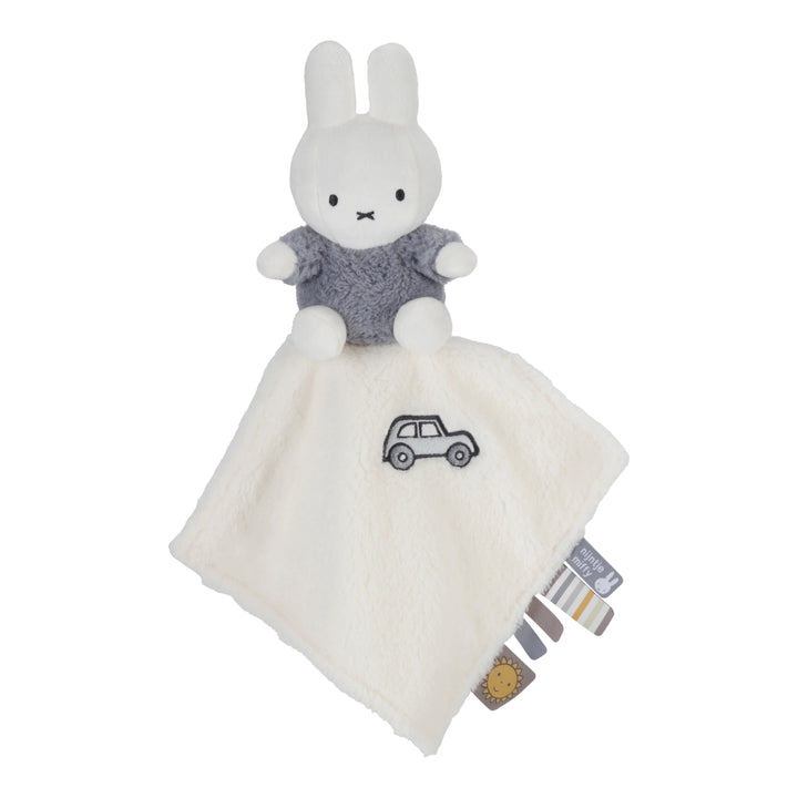 Miffy - Cuddle Cloth - Fluffy Blue - Mabel & Fox