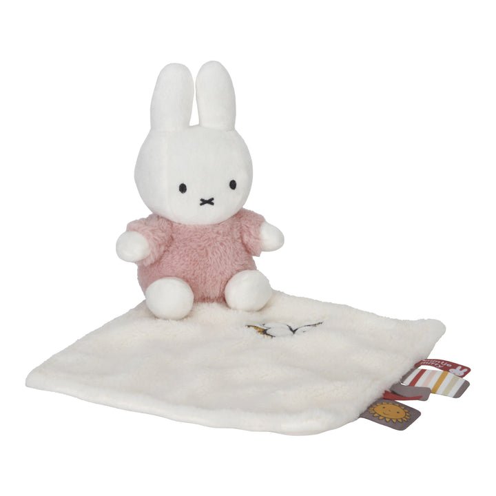Miffy - Cuddle Cloth - Fluffy Pink - Mabel & Fox