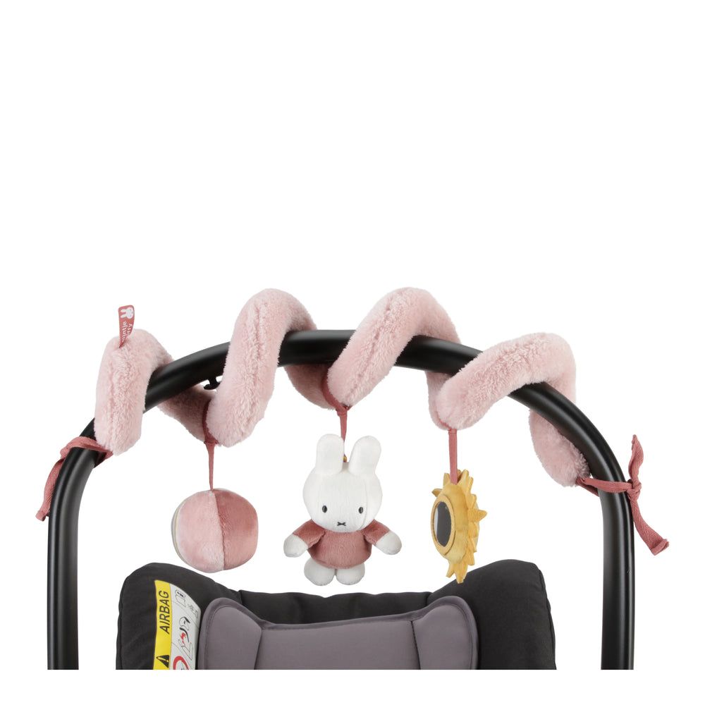 Miffy - Activity Spiral - Fluffy Pink - Mabel & Fox