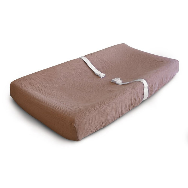 Mushie - Changing Pad Cover - Natural