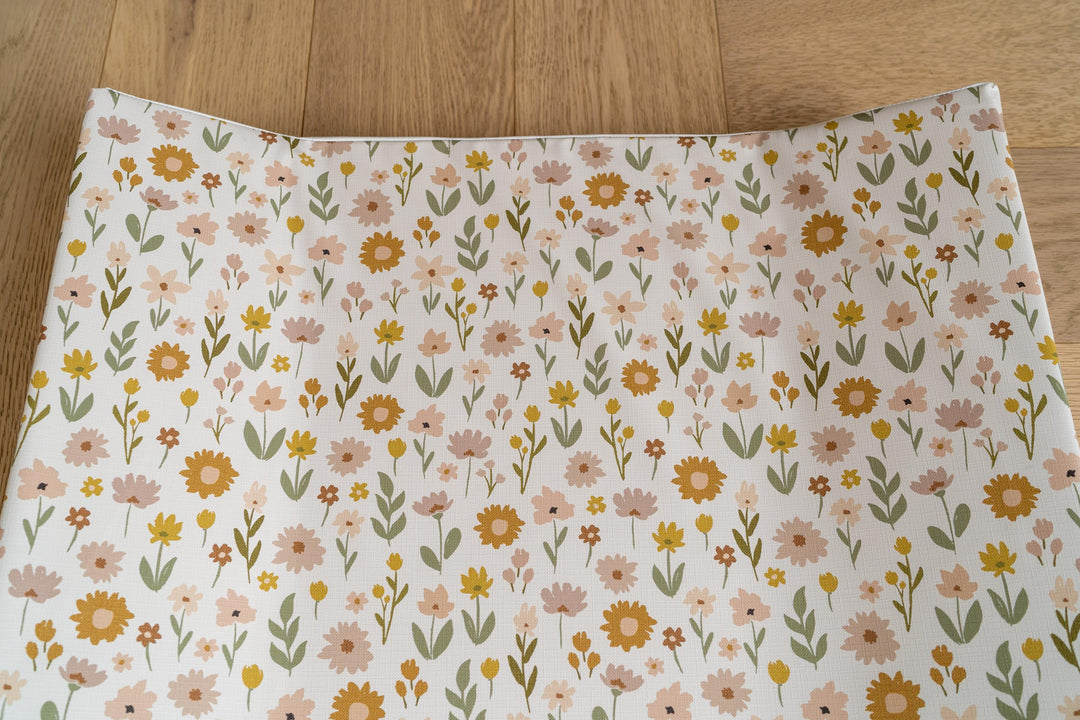 Mabel & Fox - Wedge Baby Changing Mat - Small Florals