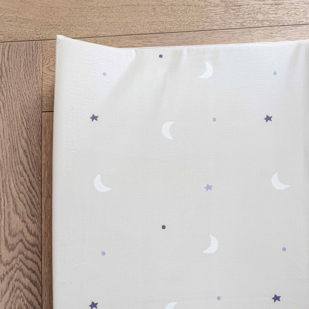 Mabel & Fox - Wedge Baby Changing Mat - Starry Night - Mabel & Fox
