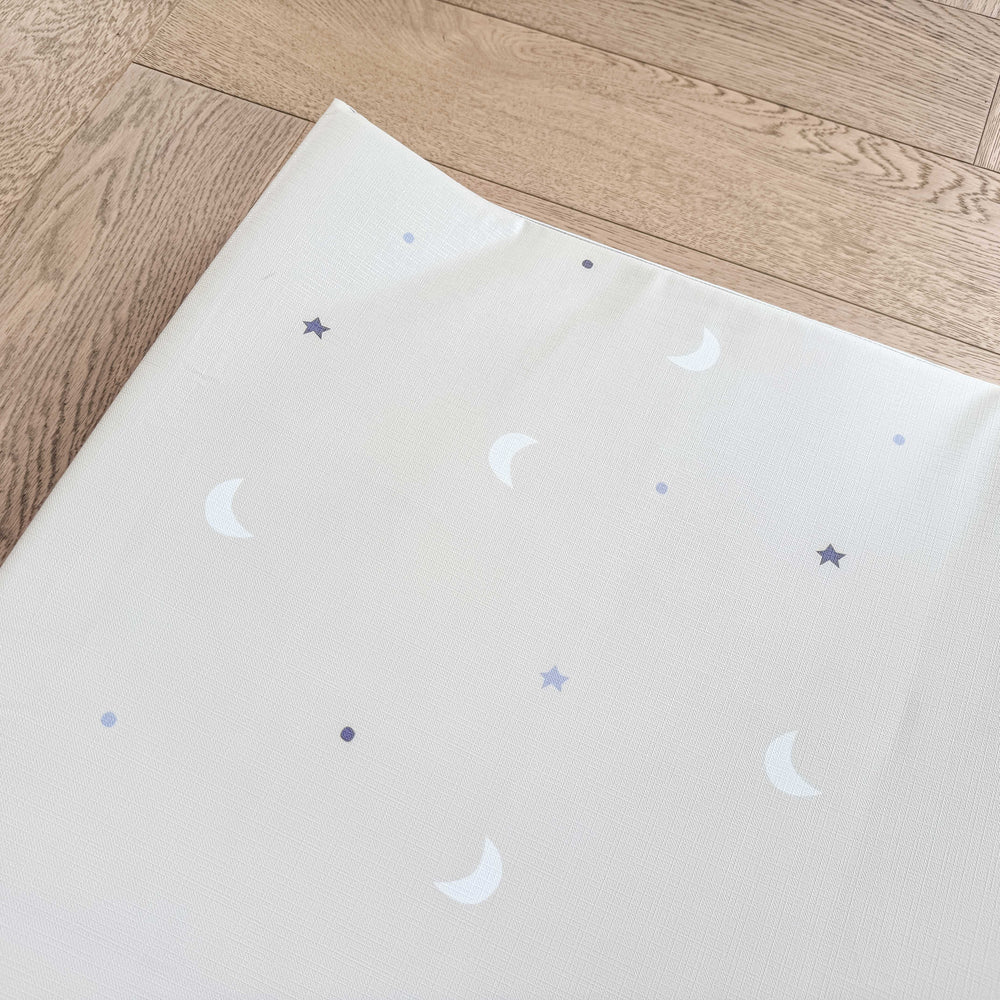 Mabel & Fox - Wedge Baby Changing Mat - Starry Night - Mabel & Fox