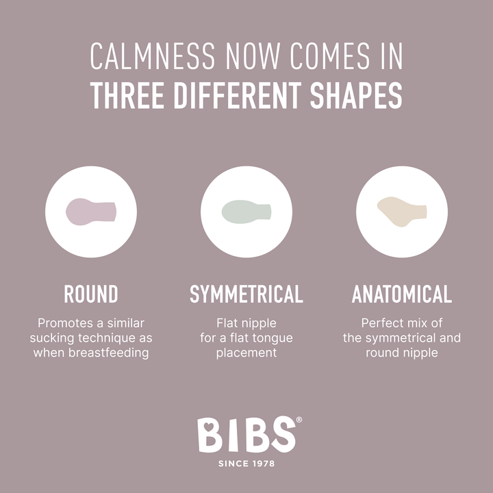 Bibs - Colour Pacifier - Sand - Mabel & Fox