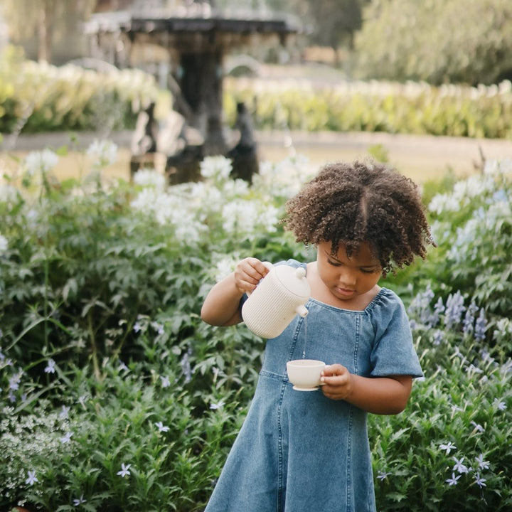 Mushie - Mushie Silicone Tea Play Set - Shifting Sand