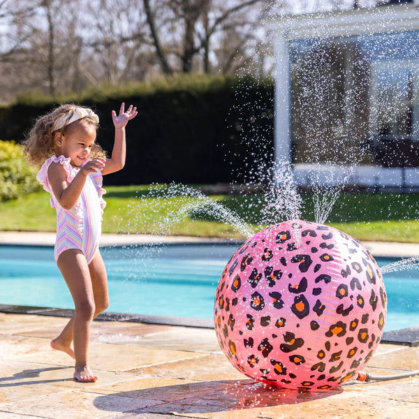 Swim Essentials - Water Jet Ball - Rose Gold Leopard - Mabel & Fox
