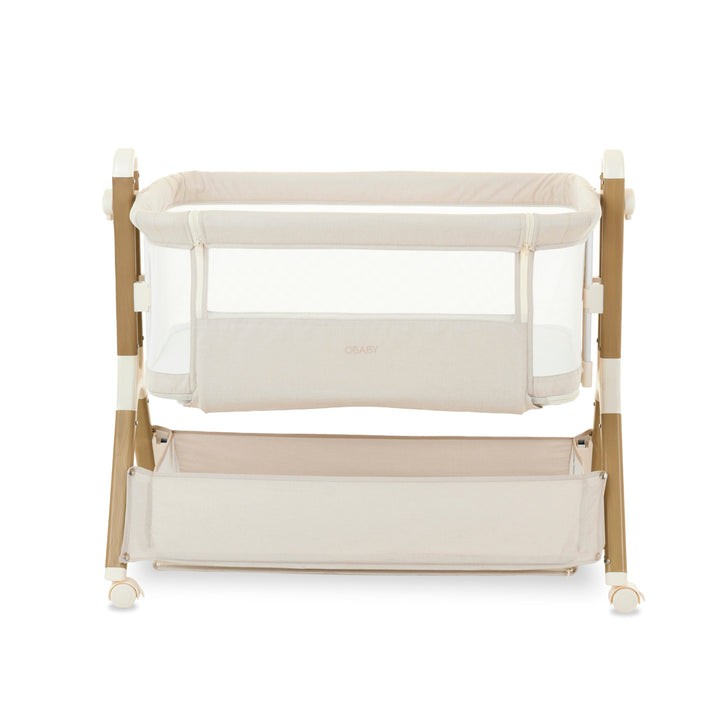OBaby - Cloud Bedside Crib - Oatmeal