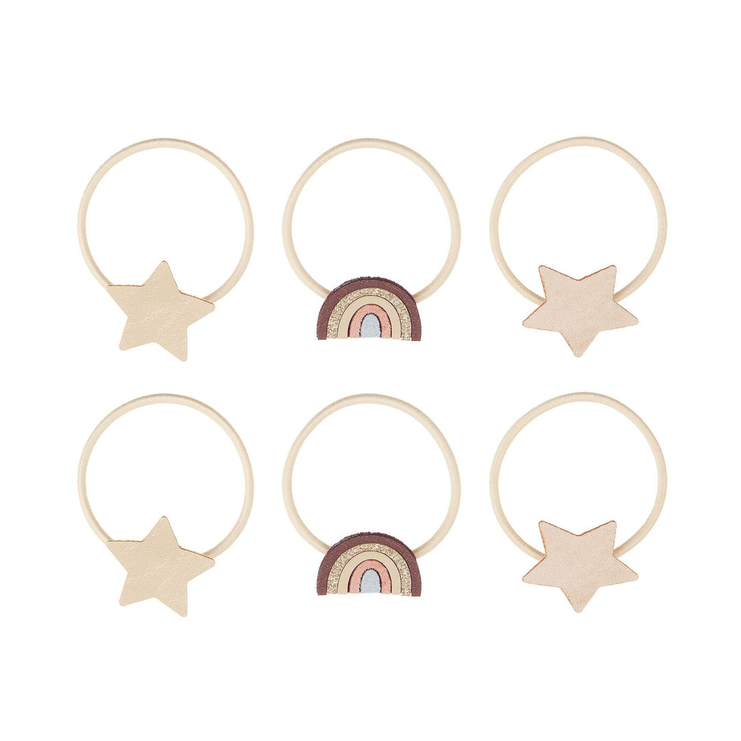 Mimi & Lula - Ponies Hair Ties - Over the Rainbow (6 Pack)