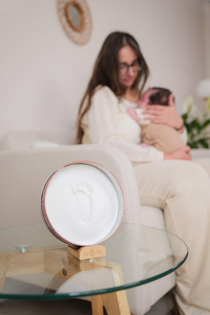 Petit Artichaut - Baby Imprint Round Box - Rainbow Terracotta - Mabel & Fox