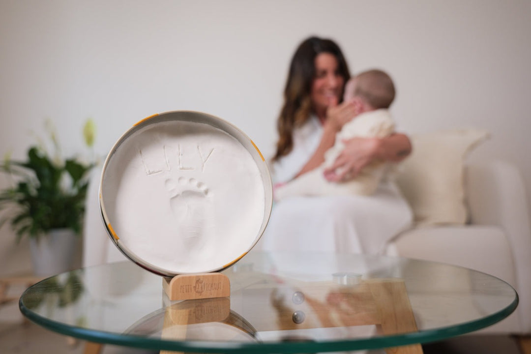 Petit Artichaut - Baby Imprint Round Box - Little Prairie - Mabel & Fox