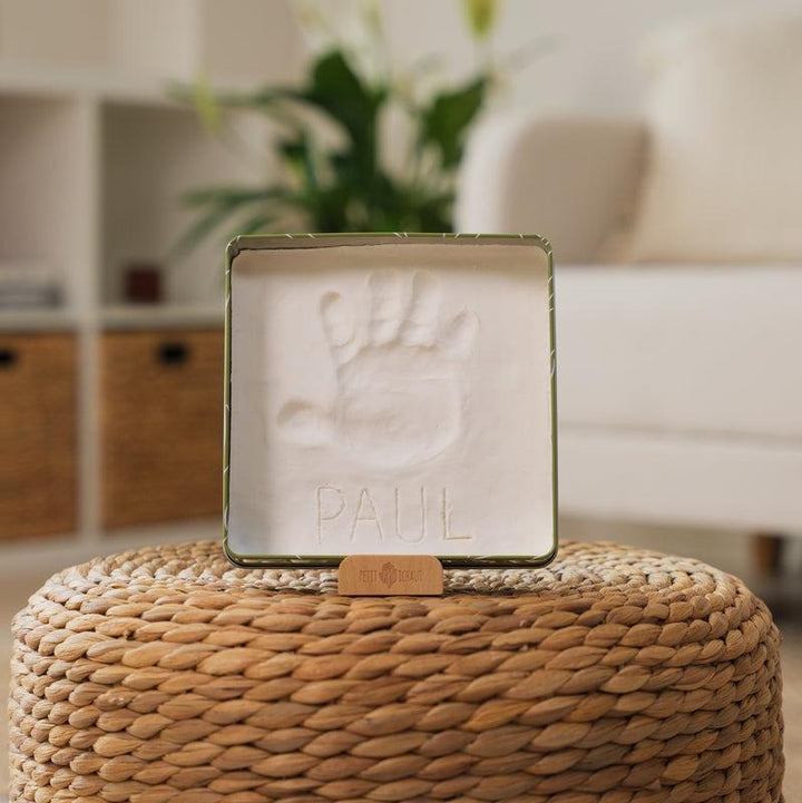 Petit Artichaut - Baby Imprint Box - Olive Tree - Mabel & Fox