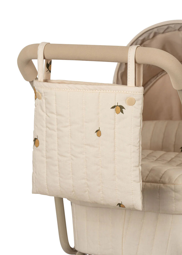 Konges Slojd - Minnie Doll Pram - Lemon - Mabel & Fox