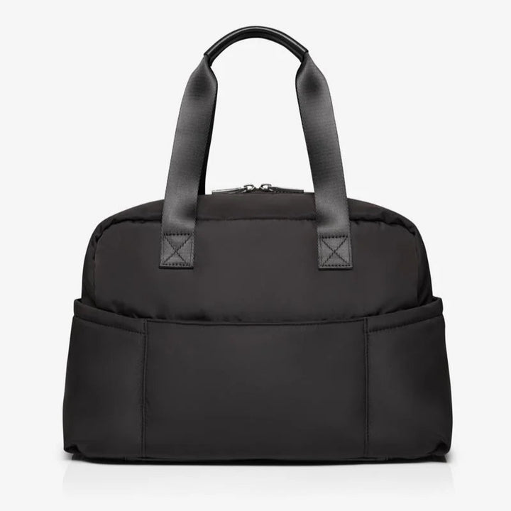 Tiba + Marl - Phoenix Eco Holdall Changing Bag - Black - Mabel & Fox