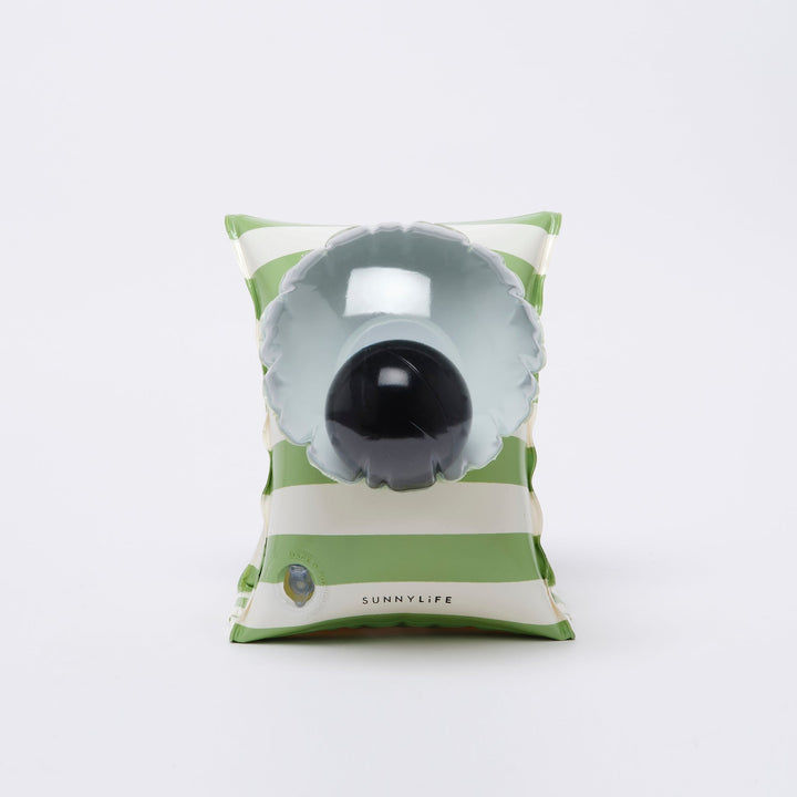 Sunnylife - Inflatable Arm Bands - Shark Tribe - Khaki