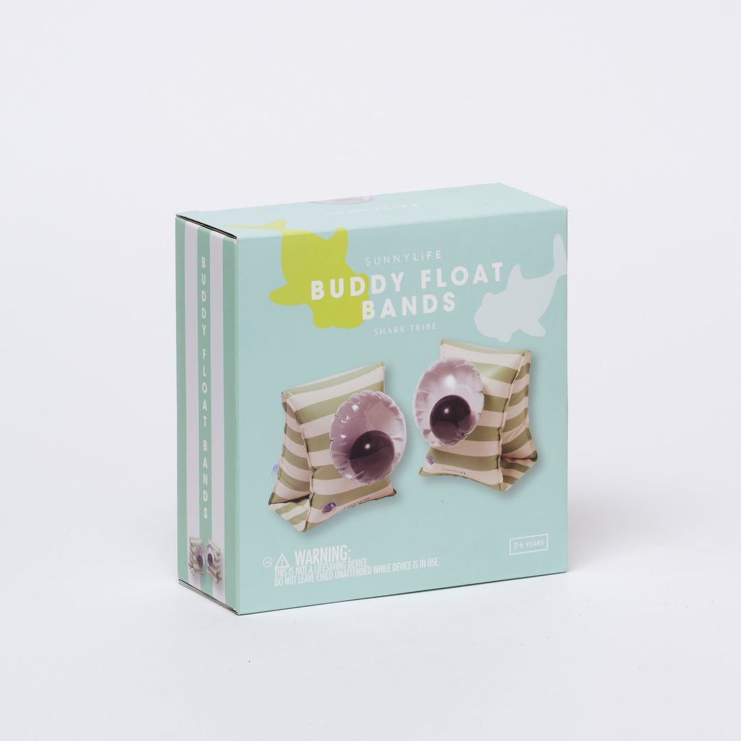 Sunnylife - Inflatable Arm Bands - Shark Tribe - Khaki