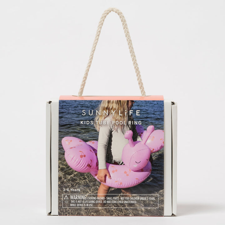 Sunnylife - Kids Pool Ring - Cotton Candy - Cherry