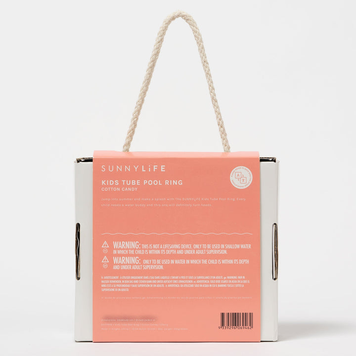 Sunnylife - Kids Pool Ring - Cotton Candy - Cherry