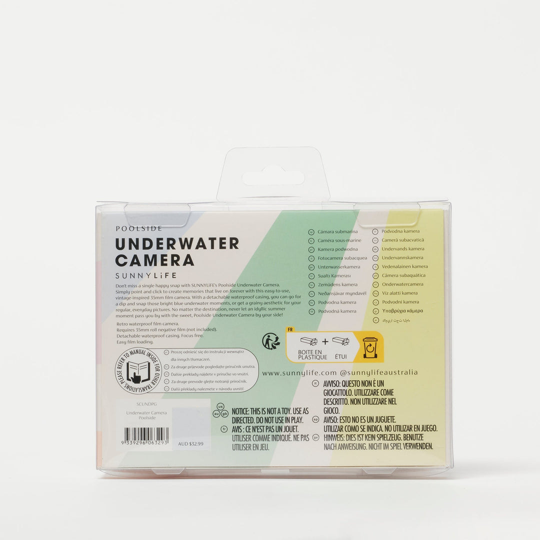 Sunnylife - Underwater Camera - Pastel Gelato