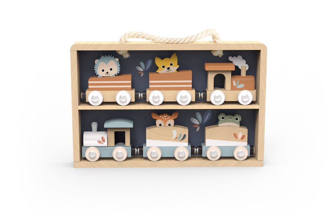 Speedy Monkey -  Train Set Display Case