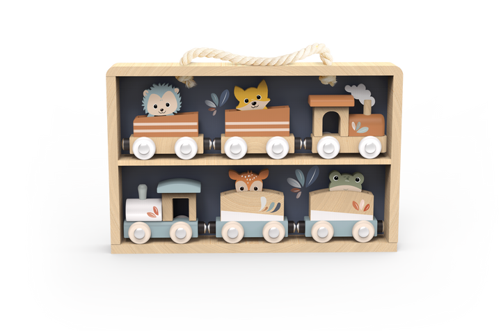 Speedy Monkey -  Train Set Display Case