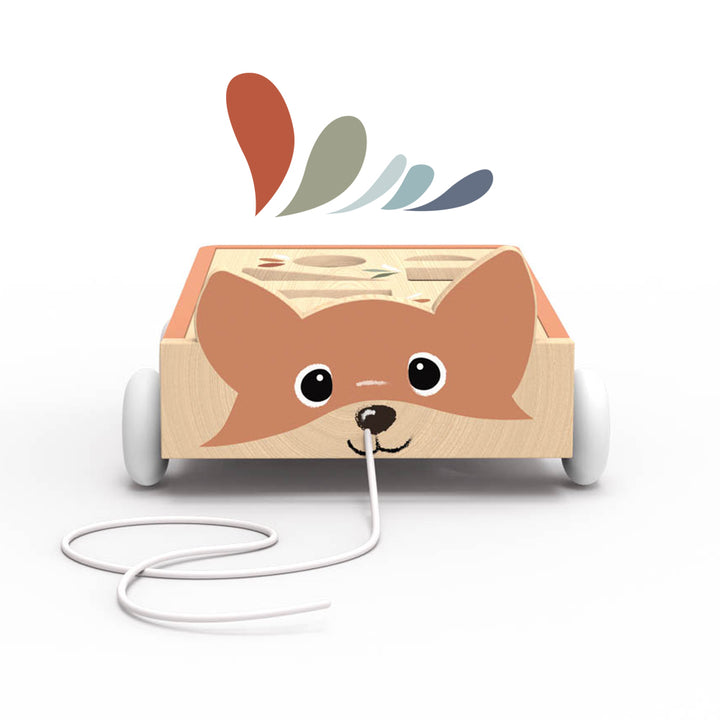 Speedy Monkey - Fox Blocks Cart