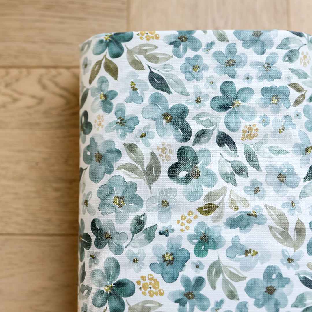 Mabel & Fox - Travel Changing Mat - Blue Blossom - Mabel & Fox