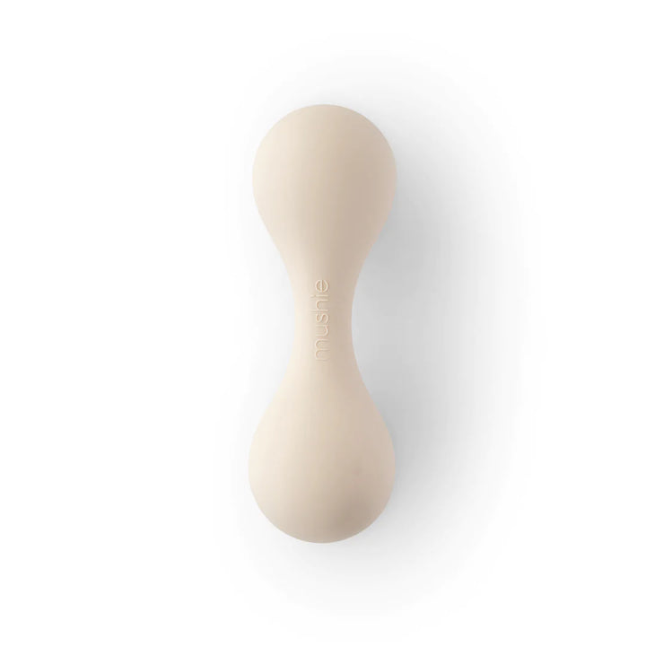 Mushie - Silicone Baby Rattle -Shifting Sand - Mabel & Fox