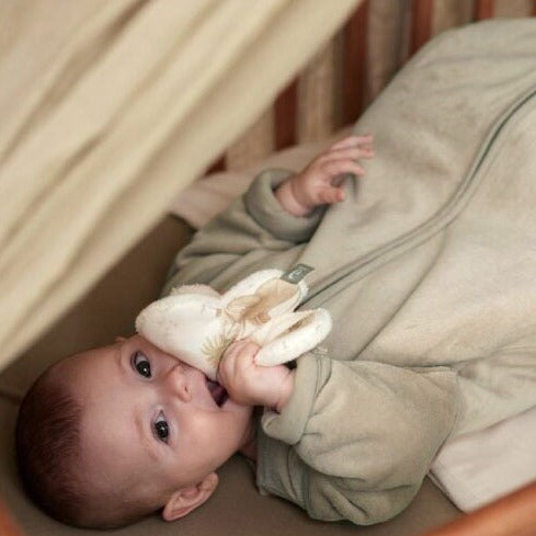 Jollein - Sleeping Bag with Removable Sleeves - Velvet Olive Green - Mabel & Fox