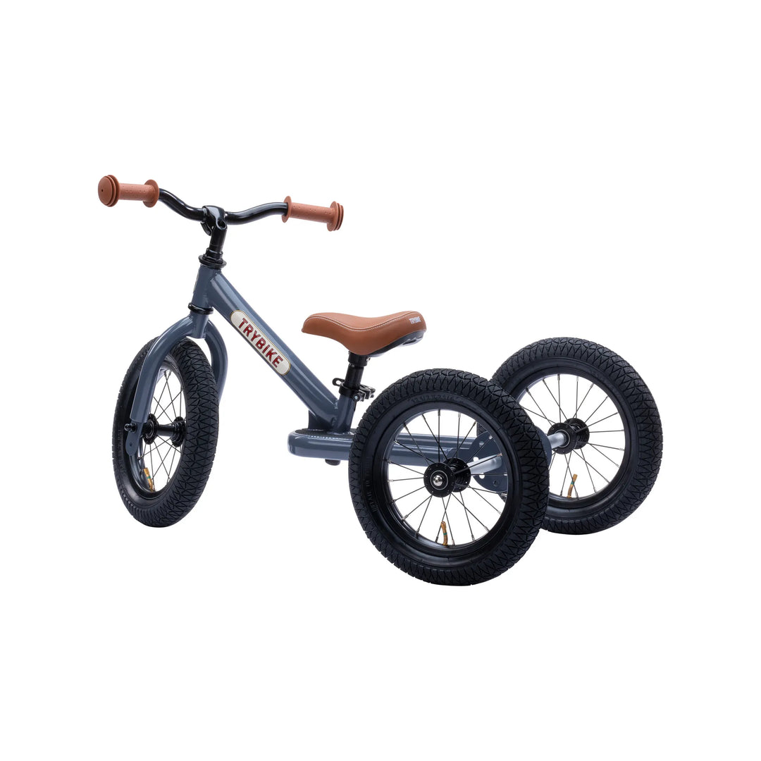 Trybike - Steel Balance Trike / Bike - Grey