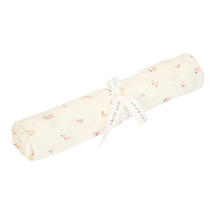 Little Dutch -  Swaddle - Fairy Blossom (120x120cm) - Mabel & Fox
