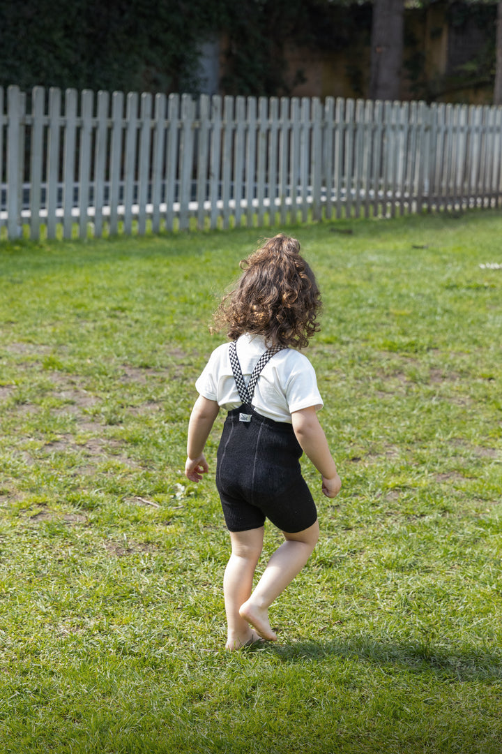 Silly Silas - Shorty Tights - Classic Black Checked