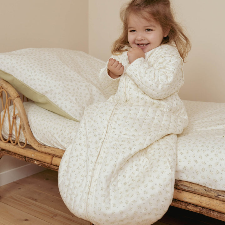 Little Dutch - Winter Sleeping Bag - Blueberry Leaves - Mabel & Fox