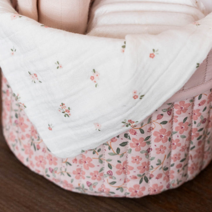 Little Dutch -  Swaddle - Fairy Blossom (120x120cm) - Mabel & Fox